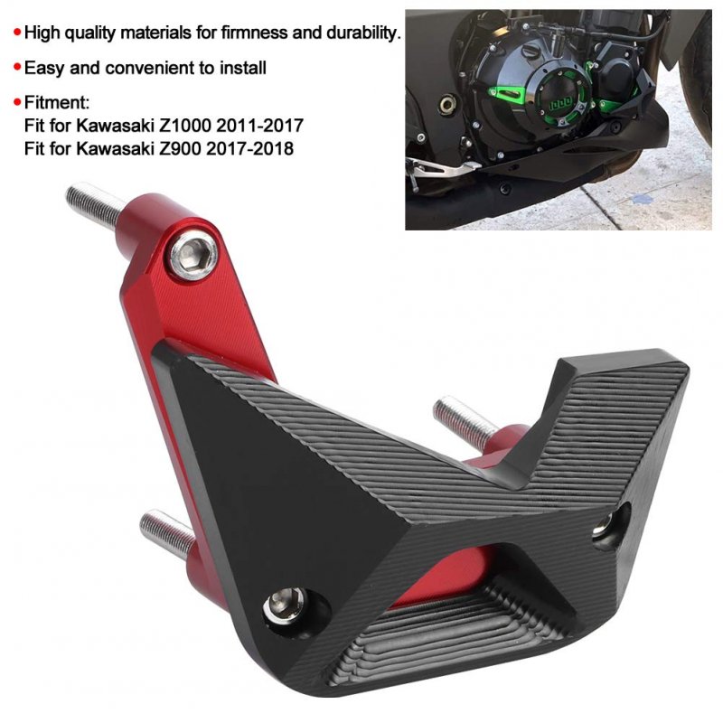Engine Side Protector Motorcycle Frame Slider Crash Guard Fit For Kawasaki Z1000 Z900 Red