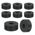 18pcs Thick Rubber Spacer 1 Inch Od X 5 16 Id 3 8 Thickness Round Bushings Anti Vibration Flat Washers For Home Industrial