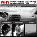 Autorder Dashboard Cover Mat For Honda Civic 1996 1997 1998 1999 2000 Accessories Upgrade Velvet Dash Sunshade Glare Uv Rays