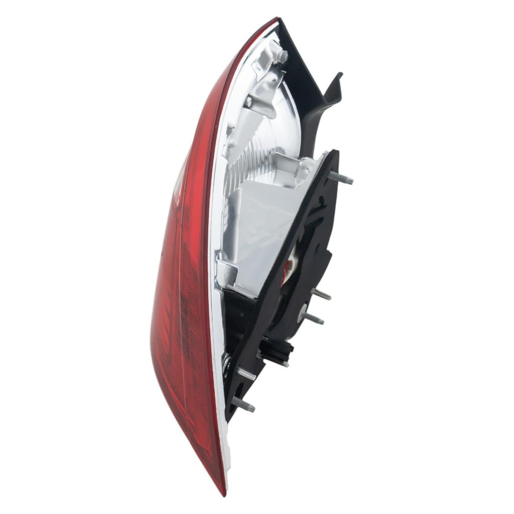 Ford Fusion 2010 2011 2012 Tail Light Passenger Side Clear And Red Lens Housing Replacement For Fo2819147 9e5z13404a