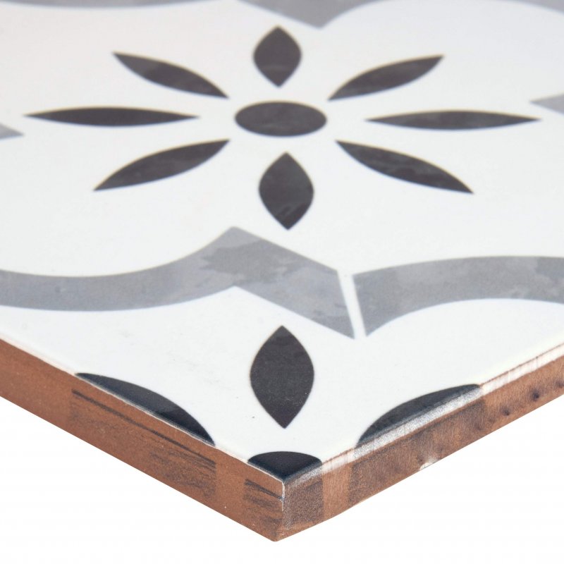 Msi Azila 8 In X Sample Encaustic Matte Porcelain Wall Tile For Bathroom Floor Kitchen Backsplash And Countertop