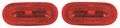 Vw New Beetle 02-04 Side Marker Light Unit Red W Turbo S Model Pair 