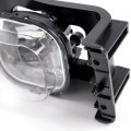 Clear Lens Pair Bumper Driving Fog Light Lamp Compatible With Ford 2005 2006 2007 F250 F350 F450 F550 Super Duty Excursion