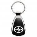 Au-tomotive Gold Teardrop Key Chain For Toyota Scion Black
