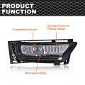 Fog Light Lamps Assembly For Honda Accord Sedan 2013-2015 Bumper Driving Lights Smoked Lens Driver Passenger Pair
