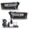 Fog Light Lamps Assembly For Honda Accord Sedan 2013-2015 Bumper Driving Lights Smoked Lens Driver Passenger Pair