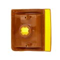 Side Marker Light For Gmc C2500 K2500 1994 To 2000 Front Driver Lower Amber Lens Plastic Replacement