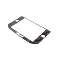 Llkuang Soft Carbon Fiber Inner Center Console Navigation Frame Cover Fit For Maserati Ghibli 2014 2015 Car Decoration