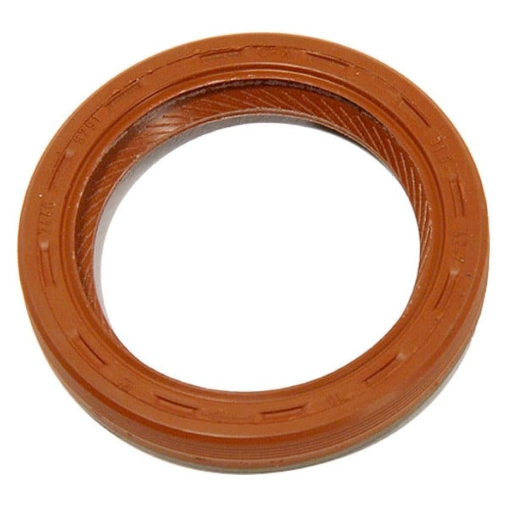 Front Crankshaft Engine Oil Seal For Chevy Sonic 2012 2018 Steel Fluoro Elastomer Round Rim Spring Loaded Multi Lip Black Brown