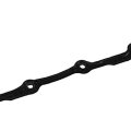 Automatic Transmission Fluid Pan Gasket For Cadillac Sts 2006 To 2009 Steel And Rubber Black 18 Bolt Hole With End Piece 