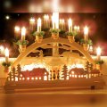 Pokeat 10pcs E10 3w Warm Light Glass Bulbs Tapered Candles Led Fors Candle Arch Replacement Screw Light Arches Festive Indoor