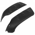 Kuafu Fender Flare Compatible With 2004-2007 Honda Trx350 Tm Fm Fe Te Trx400 Fa Fga Rancher Mud Guards Flares Flaps Kit Black