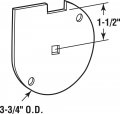 Prime Line Gd52199 Inside Lock Bar Disk