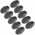Uxcell Inline Cord Switch Ac 250v 6a Spst On-off Feed-through Rocker For Bedroom Table Lamp Desk Light Pack Of 10