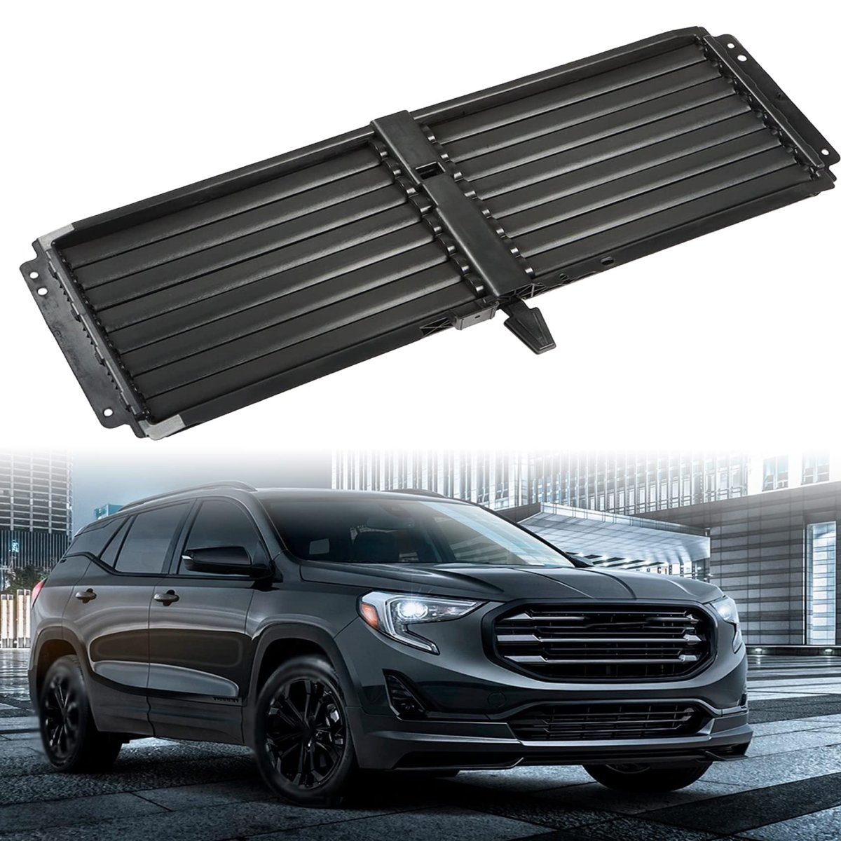 Radiator Shutter Front Bumper Grille Assembly For 2018 Terrain Equinox 5l 1 6l 2020 2 0l Part Gm1206111 84193594 84460245