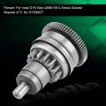 For Gy6 49cc 50cc 139qmb Scooter Mopeds Atv Starter Motor Clutch Gear Assembly