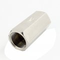 Water Air Full Port Non Return Straight Single One Way Check Valve 