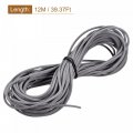 Screen Spline 12m 39 37ft Length Pvc Sealing Strip Window Retainer 3mm Od Gray