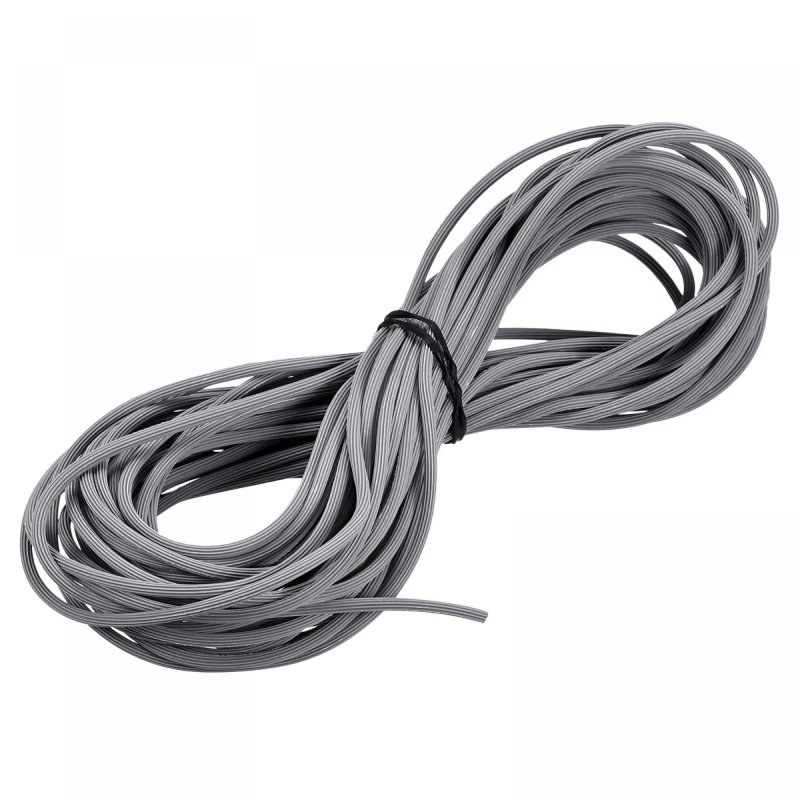 Screen Spline 12m 39 37ft Length Pvc Sealing Strip Window Retainer 3mm Od Gray