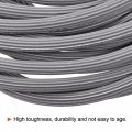 Screen Spline 12m 39 37ft Length Pvc Sealing Strip Window Retainer 3mm Od Gray