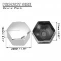 X Autohaux 20pcs 21mm Wheel Lock Lug Bolt Nut Cover Caps Center Locking With Clip Tool Set Replacement For Tesla Model 3 Y S