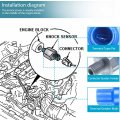 A-premium Knock Detonation Sensor Compatible With Acura Rl 1996-2004 3 5l Honda Civic 1996-2000 1 6l Replace 30530-p2m-a01