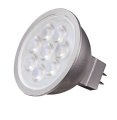 Satco S9498 6 5w Led Mr16 Lamp Gu5 3 Base 12v 40a Beam Angle 500 Lumens 3000k Warm White Dimmable Pack Of 12 