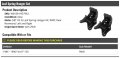 Leaf Spring Hanger Set Of 2 Compatible With 1986-1996 Ford F-150 Rwd