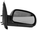 Passenger Side Mirror Outside Rear View For Buick Chevrolet Gmc Oldsmobile Gm1321264 Black Door Mount Convex 