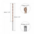 Uxcell Twist Drill Bit 2 9mm Jobber Nanoscale Titanium Coated K35 Tungsten Carbide Straight Shank 100mm Length For Drilling