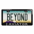 Ipick Image For Lincoln Aviator Black Real 3k Carbon Fiber Finish Abs Plastic License Plate Frame