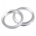 X Autohaux 4pcs Od 66 1mm To Id 56 Aluminum Alloy Car Auto Hub Centric Rings Wheel Bore Center Spacer Replacement