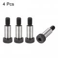 Uxcell Alloy Steel Hexagon Socket Head Shoulder Screws Bolts 1 Length 2 Dia 3 8-16 Thread 4pcs
