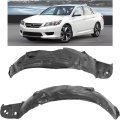 Hecasa Front Fender Liner For 2013-2015 Honda Accord Sedan Replacement 74150t2aa00 74100t2aa00 Ho1248150 Ho1249150 Inner Splash 