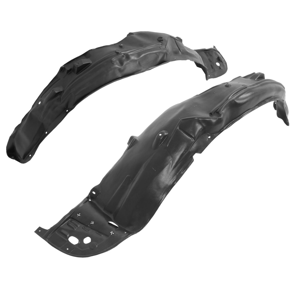 Hecasa Front Fender Liner For 2013-2015 Honda Accord Sedan Replacement 74150t2aa00 74100t2aa00 Ho1248150 Ho1249150 Inner Splash
