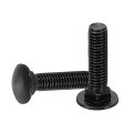 30 Pieces Carriage Bolts M5 X 20mm 304 Stainless Steel Round Head Square Neck Screws With Black Oxide Finish For Fastening 