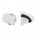 Uxcell 30pcs Plastic Rivet White Bumper Fastener Clips Ford Edge Escape F-150 Mustang For Lincoln W716352s300
