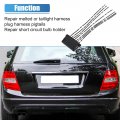 Uxcell Rear Tail Light Wiring Harness Clip Connector Pigtail For Mercedes-benz W204 C180 C200 C230 C25 C300 C63 No A2115450328