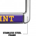 Wisconsin-stevens Point Pointers Full Size Standard License Plate Metal Frame