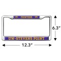Wisconsin-stevens Point Pointers Full Size Standard License Plate Metal Frame