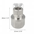 X Autohaux 32 16pt Hollow Wheel Lock Lug Nut Anti Theft Screw Removal Key For Bmw