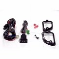Uframe Smoke Lens Fog Light Bumper Lamps Pair W Wiring Kit For 2005-2010 Scion Tc New