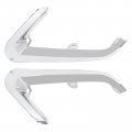 Motoku Front Driver And Passenger Side Fog Light Cover Trim Chrome For Gmc Terrain 2018-2021