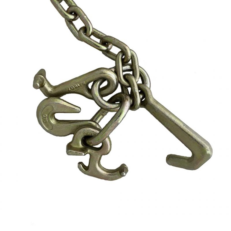 Take Control 2 Pcs 5 16 X10 J Hook Chain Cluster With R T Grab Tow Rollback