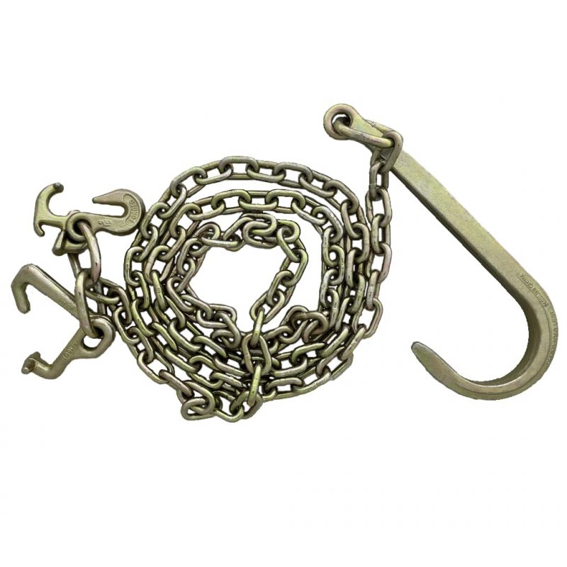 Take Control 2 Pcs 5 16 X10 J Hook Chain Cluster With R T Grab Tow Rollback