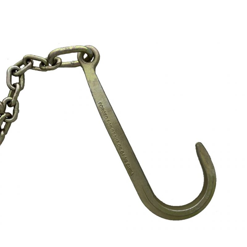 Take Control 2 Pcs 5 16 X10 J Hook Chain Cluster With R T Grab Tow Rollback