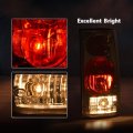 G-plus Tail Lights Brake Lamp W Blubs Compatible With Toyota Hilux Pickup Truck 1989-1995 8156089166 8155089166 To2800105