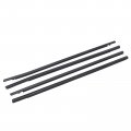Front Rear Left And Right Outer Door Window Belt Weatherstrip Sweep Trim Seal 