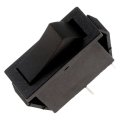 Rocker Switch Plastic Housing Black Color Finish 10 A Amperage Rating Single Pole Type Actuation 