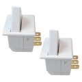 2x Refrigerator Door Light Switch Replacement Suitable For Kenmore Maytag Universal Design Updated 